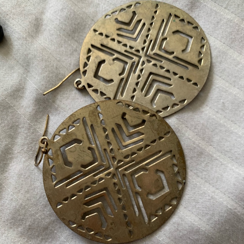Aztec Western Earrings